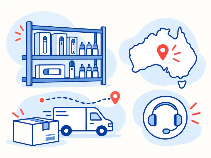 Why Choose OZ Vape Direct for Australia-Wide Service and Support — OZ illustrated guide cover