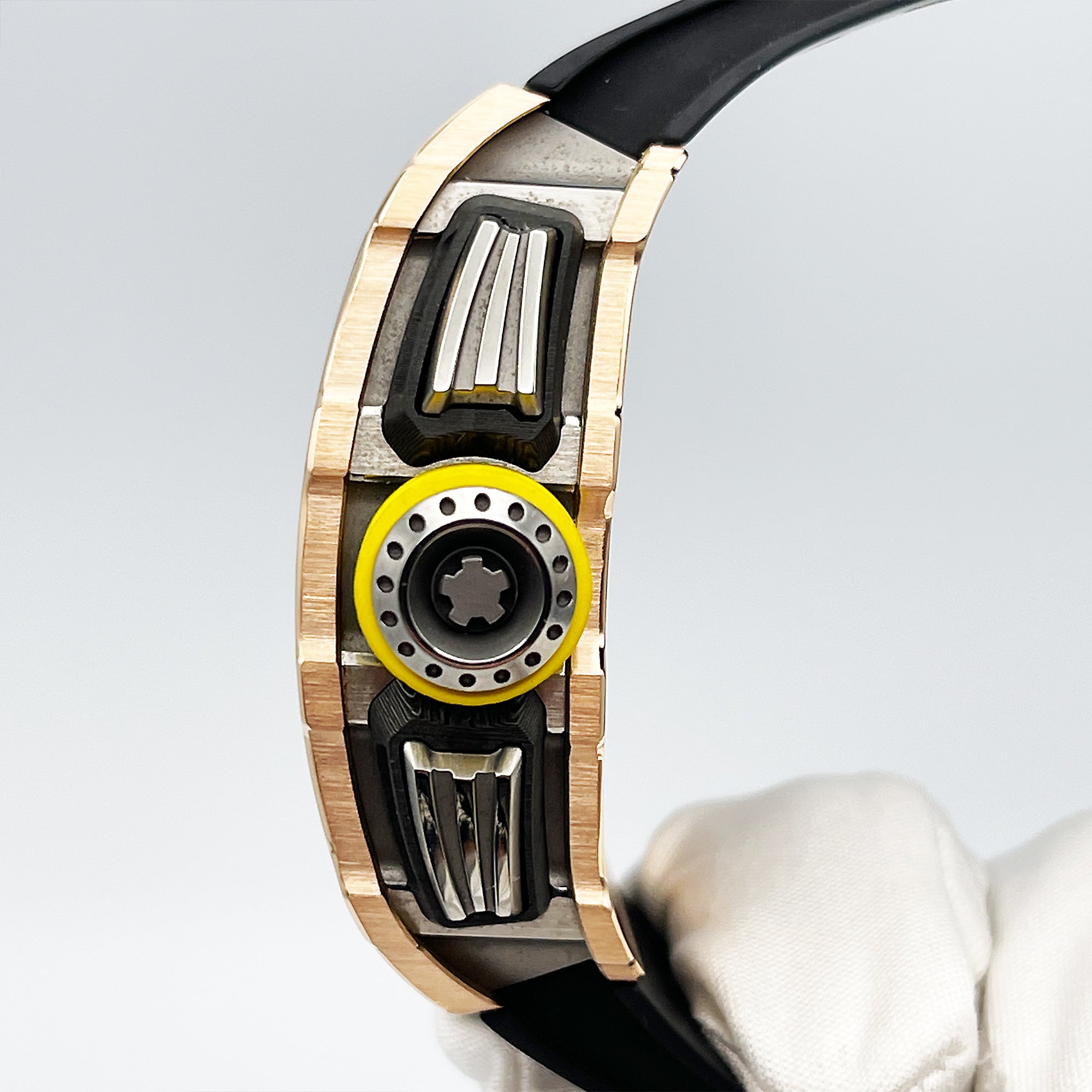 Richard Mille Automatic Flyback Chronograph Rose Gold & Titanium RM11-03【1:1 Replica】