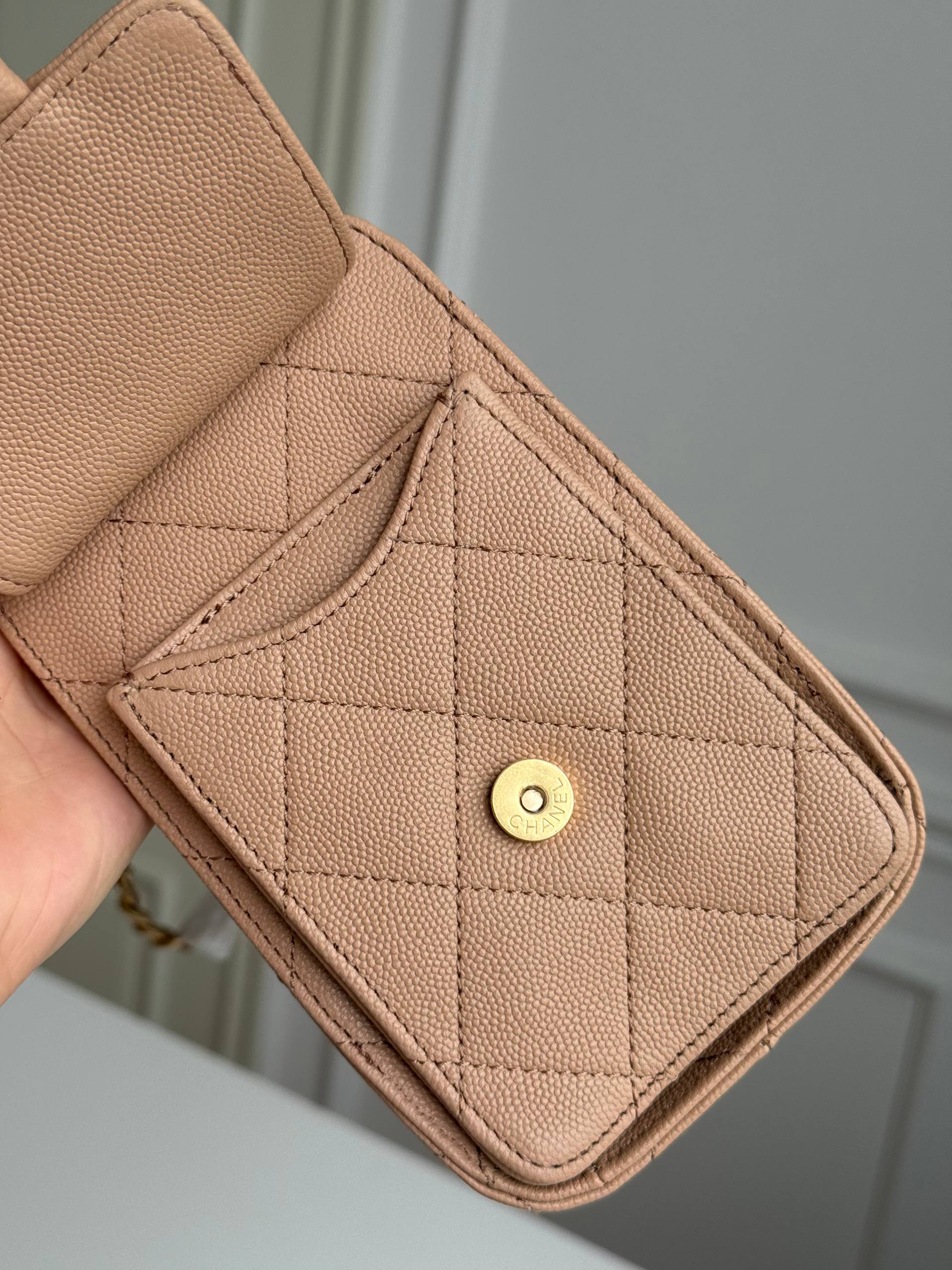 Chanel Caviar Quilted Bucket Bag with CC Turnlock