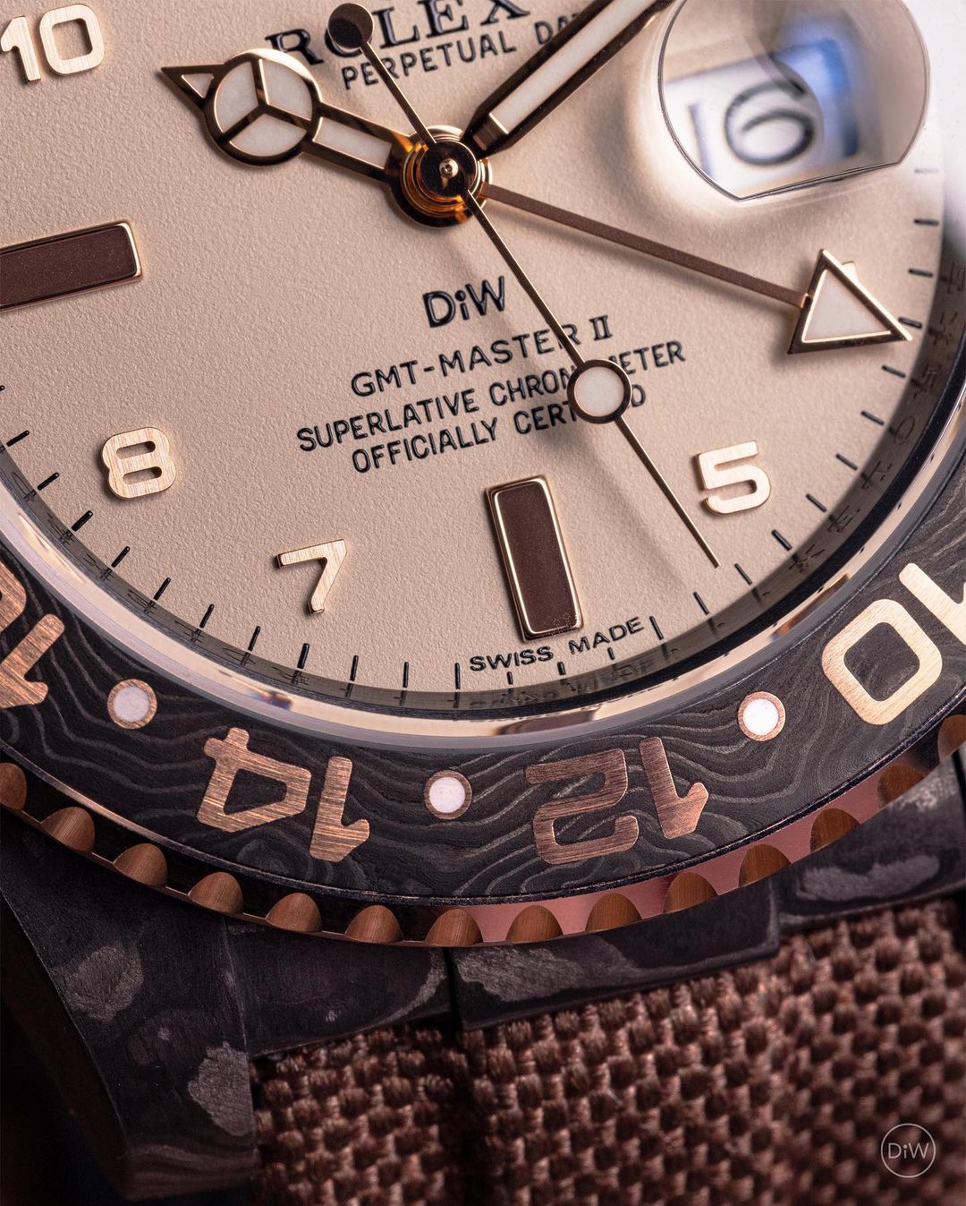 NTPT Carbon DiW Rolex GMT MASTER 2 