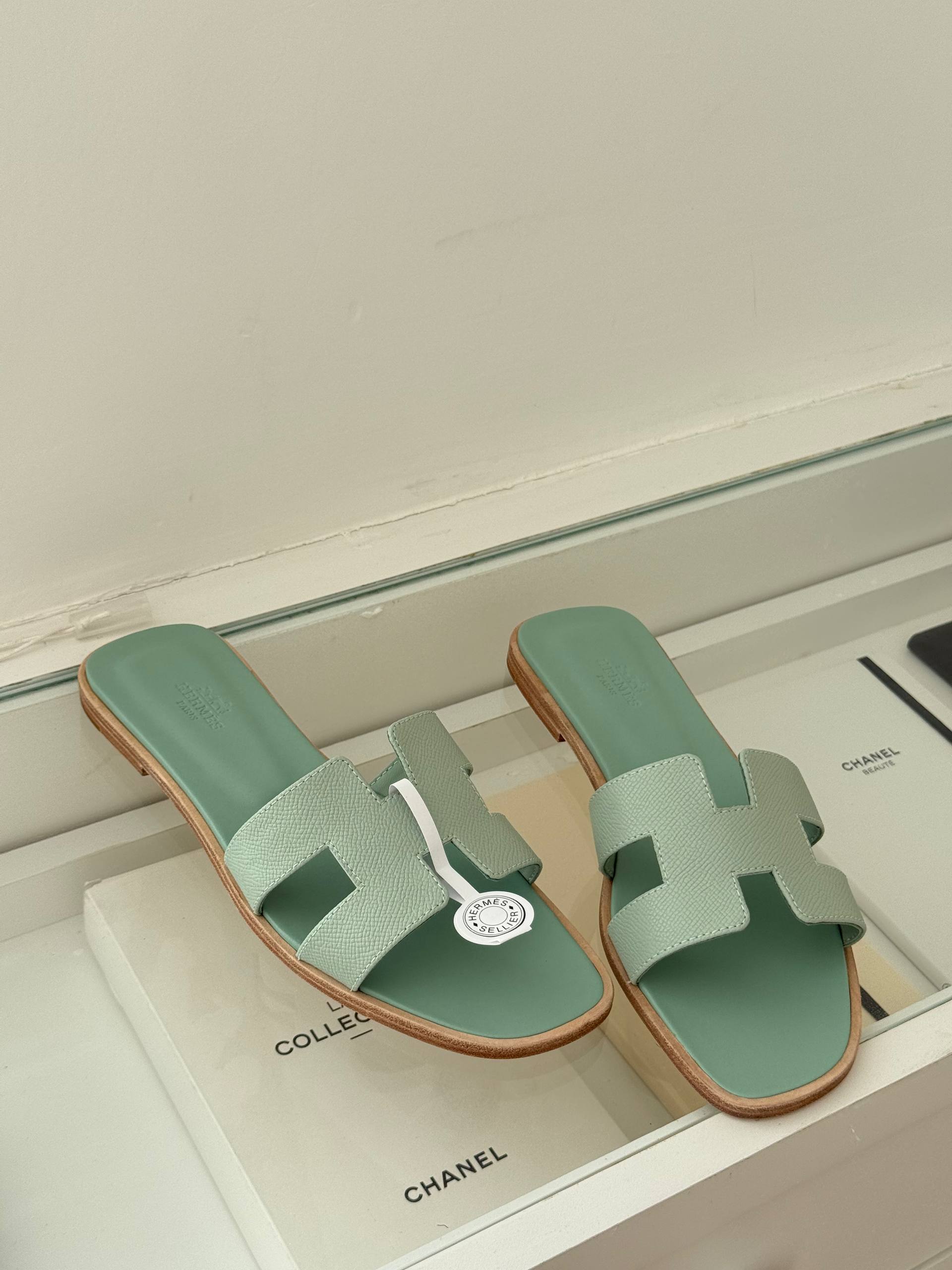 Hermès Oran Sandals (Iconic H-Strap Flat Slides)