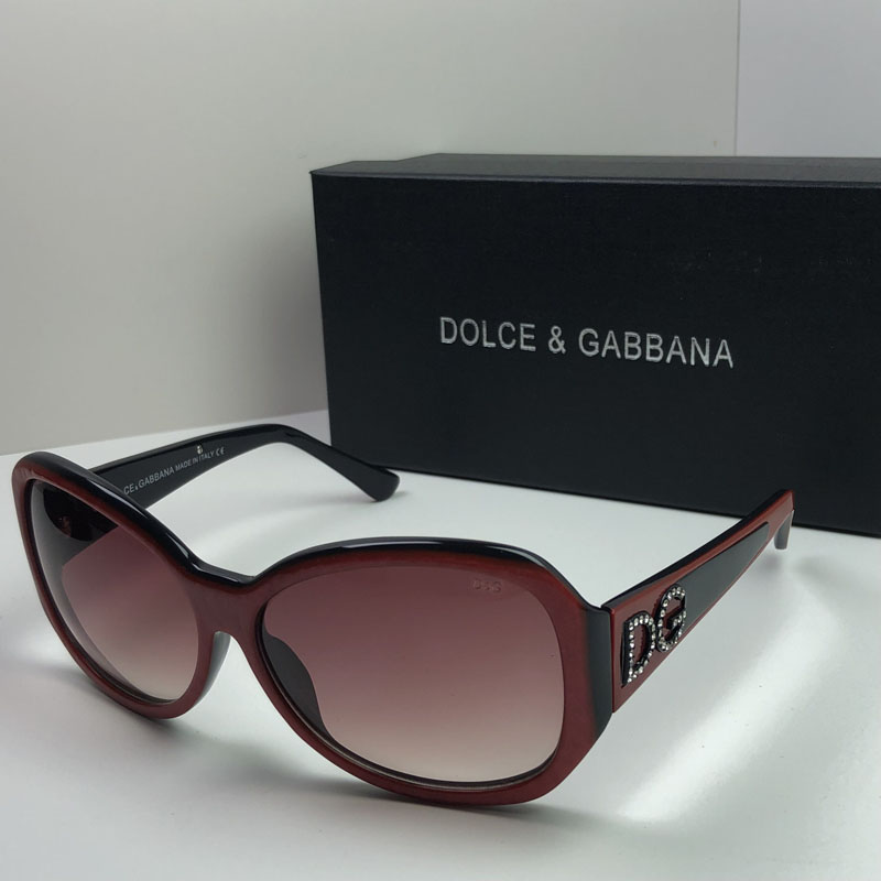 DOLCE & GABBAN DG Stereo Mark With drill  Sunglasses Top quality