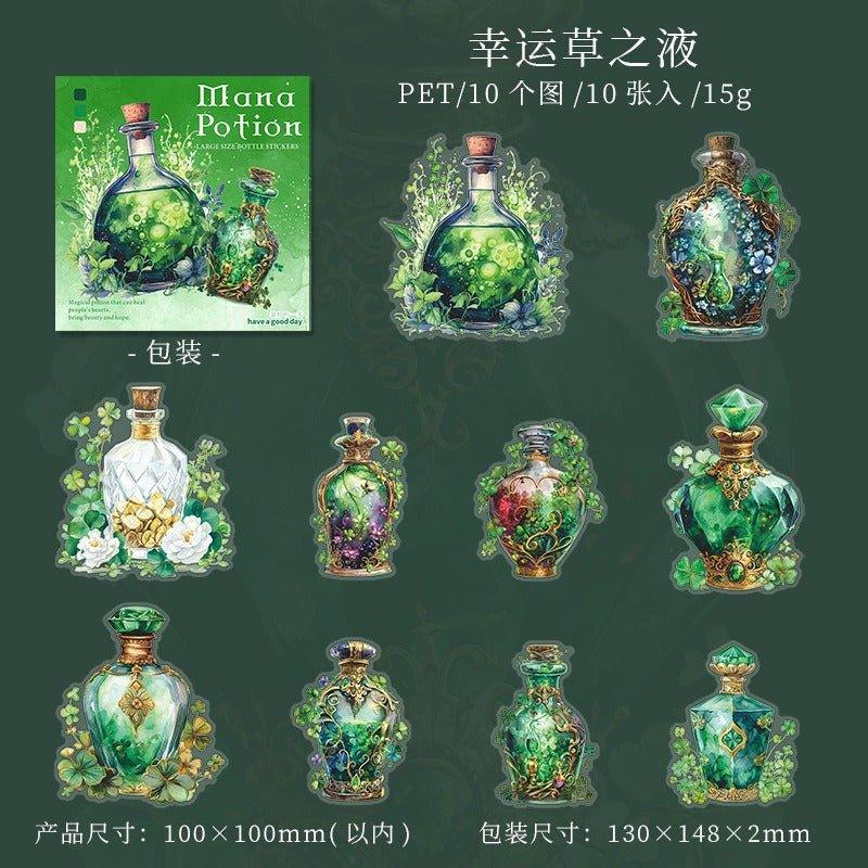 1037 Sticker Pack The Witch's Potion Collection