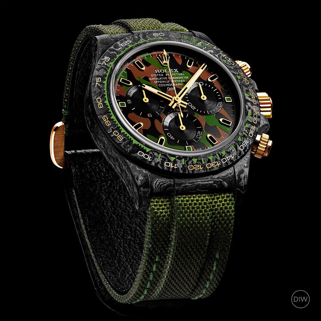 Carbon DiW Rolex Daytona 