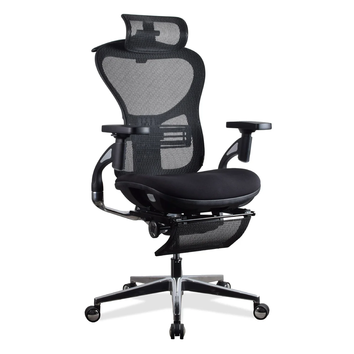 Chaise ergonomique de bureau - WAVE PREMIUM en mousse et maille