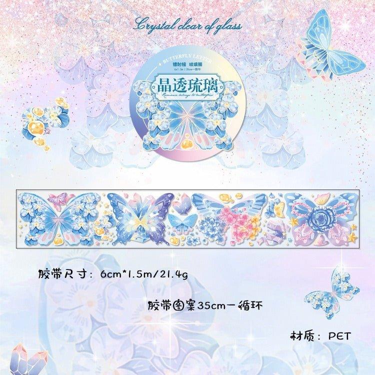 3048 PET tape Butterfly letter series