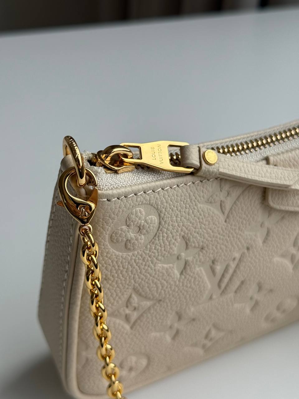 Louis Vuitton Easy Pouch On Strap in Monogram Empreinte Leather