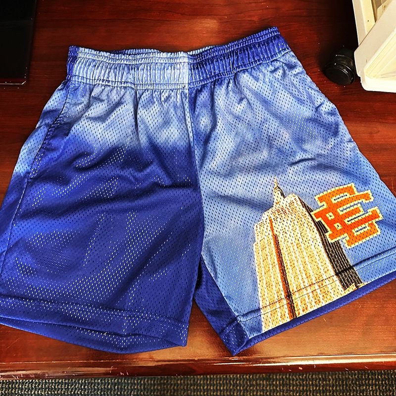 EE Mansion Basketball Shorts Blue