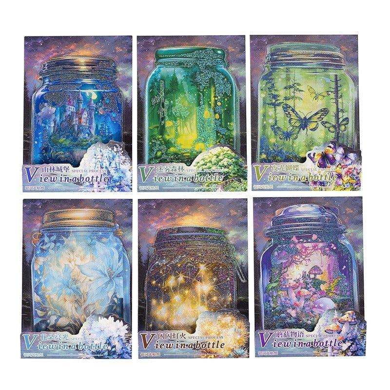 1033 Stickers Scene in a Bottle Series