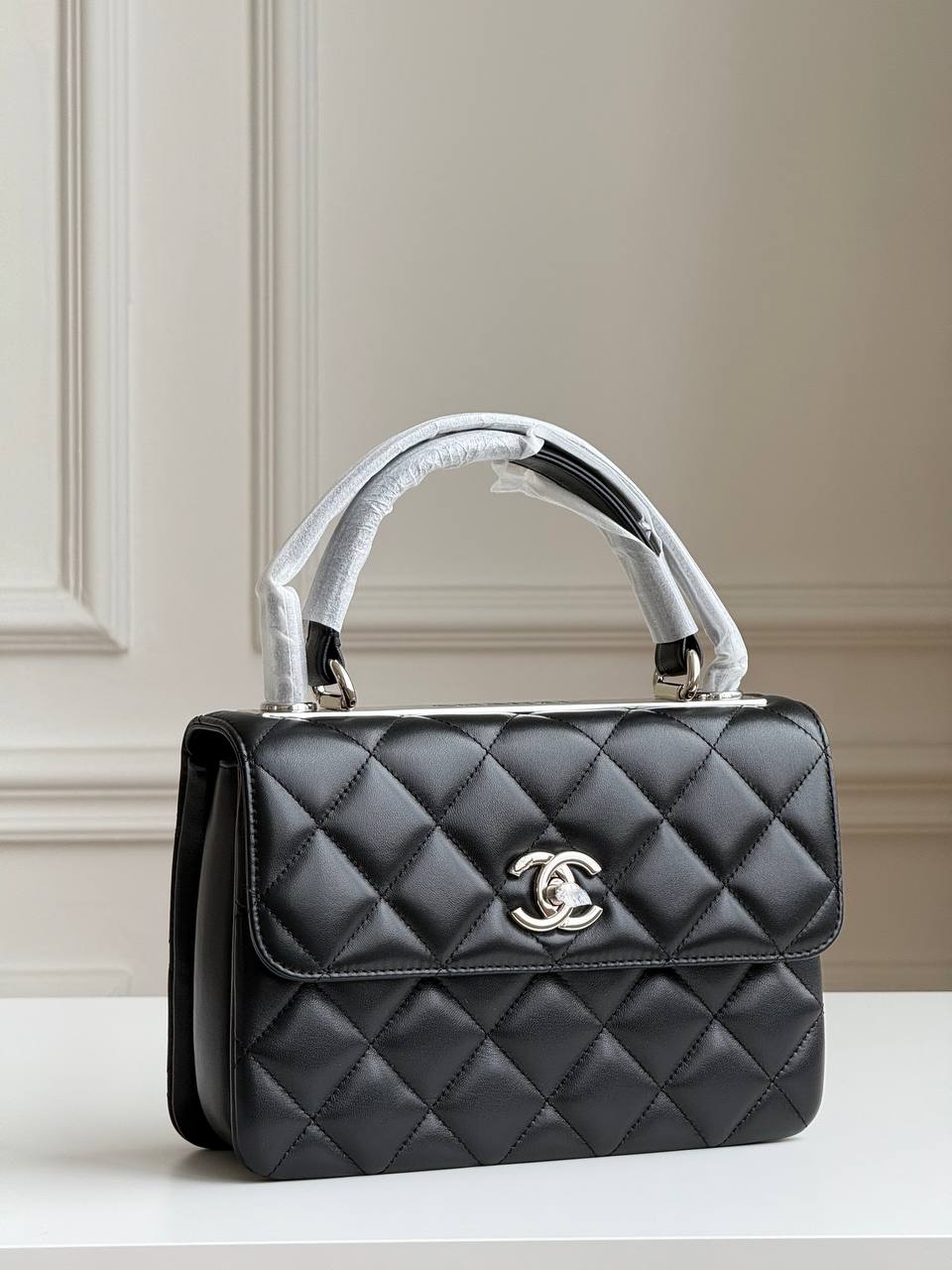 Chanel Trendy CC Small Quilted Top Handle Bag