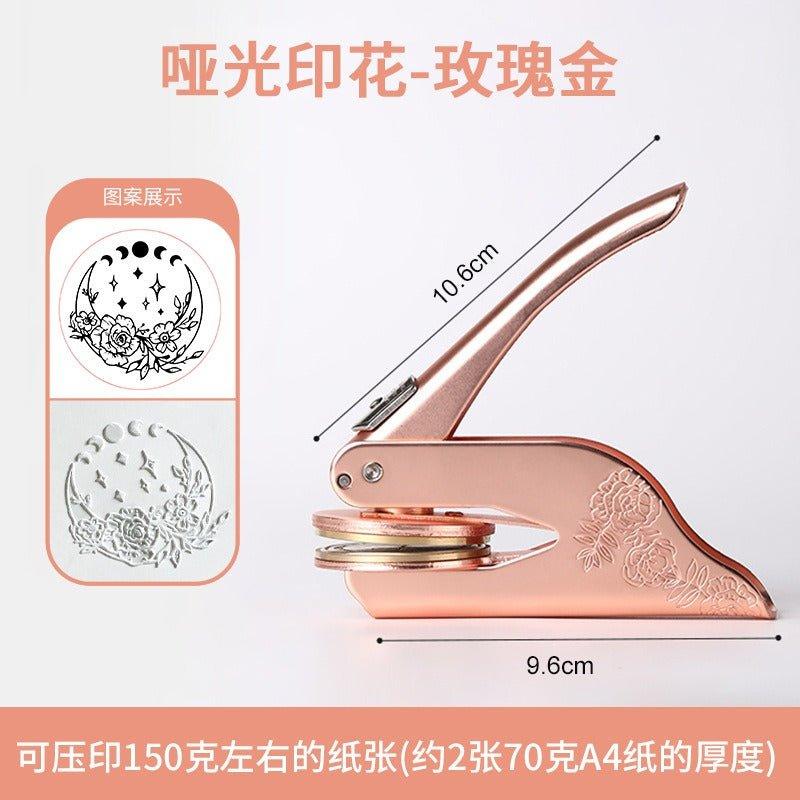 8002 Hand Vise Steel Stamp Embosser