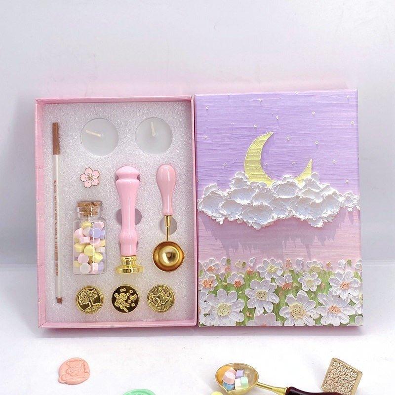 5018  Gift Set Oil Painting Fire Paint Wax Grain