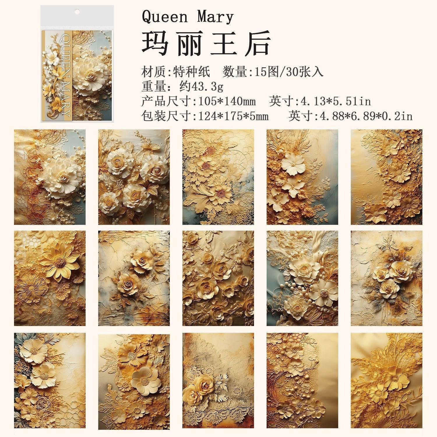 2173 Princess of Versailles series handbook material paper