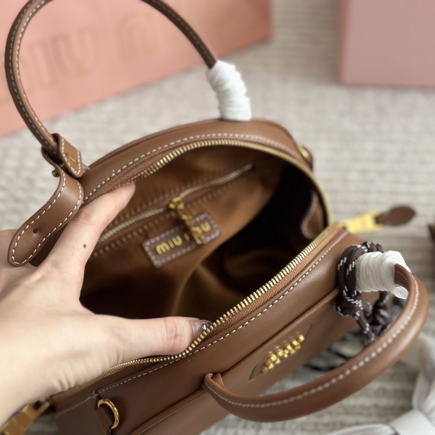 BEAU LEATHER BAG