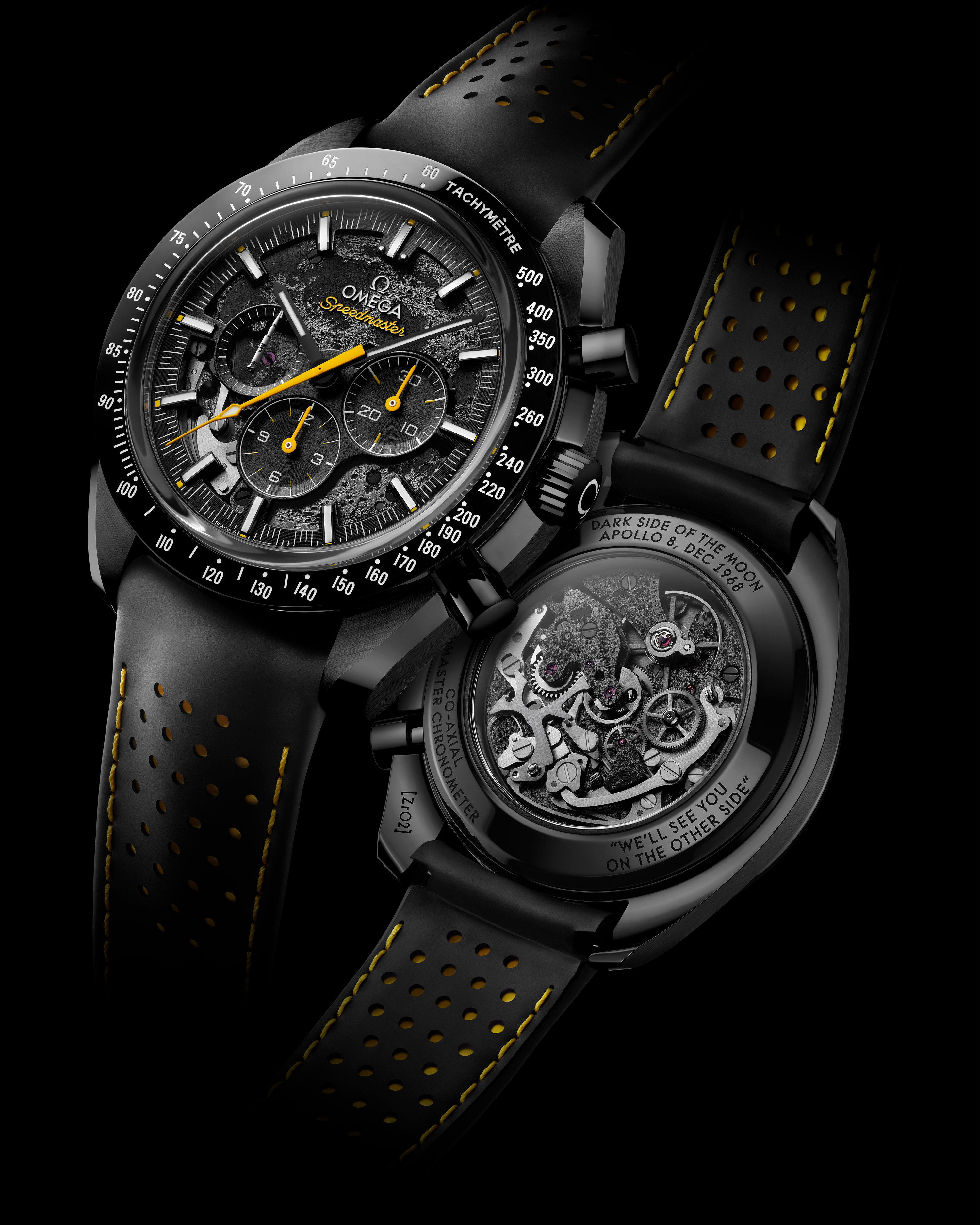Omega Speedmaster Dark Side of the Moon Apollo 8 New