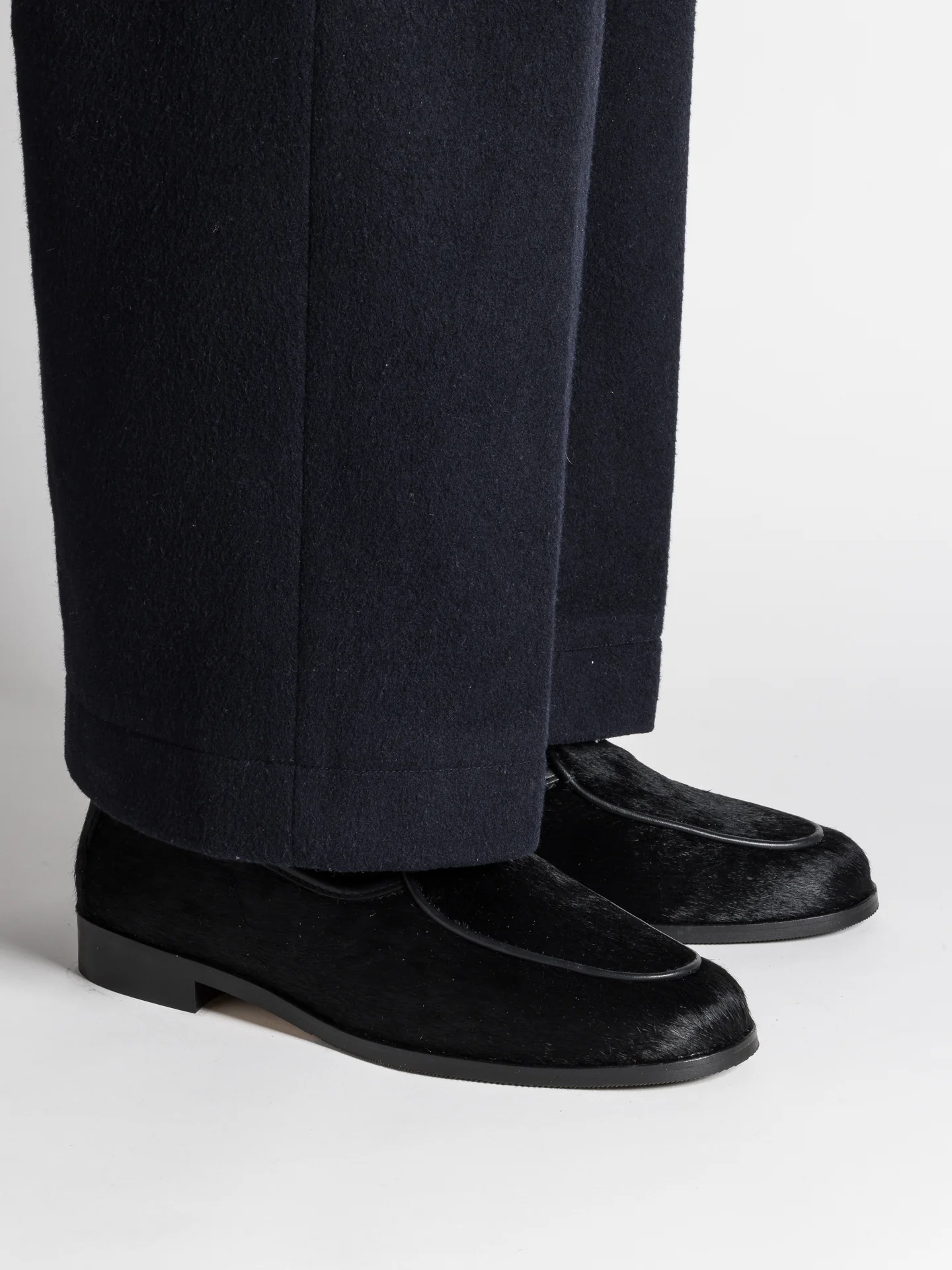 JACQUES NEW HAIRY CALF BLACK