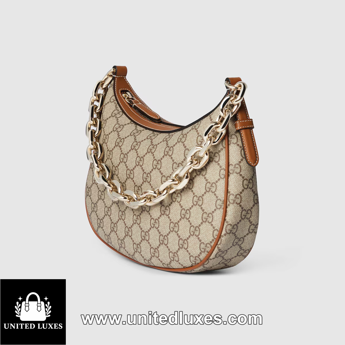 Replica GG Emblem medium shoulder bag