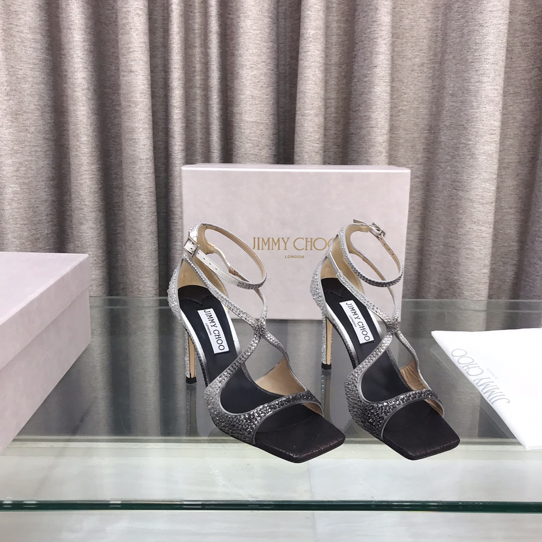 Jimmy Choo  Temperament 6.5 CM Slide Sandal