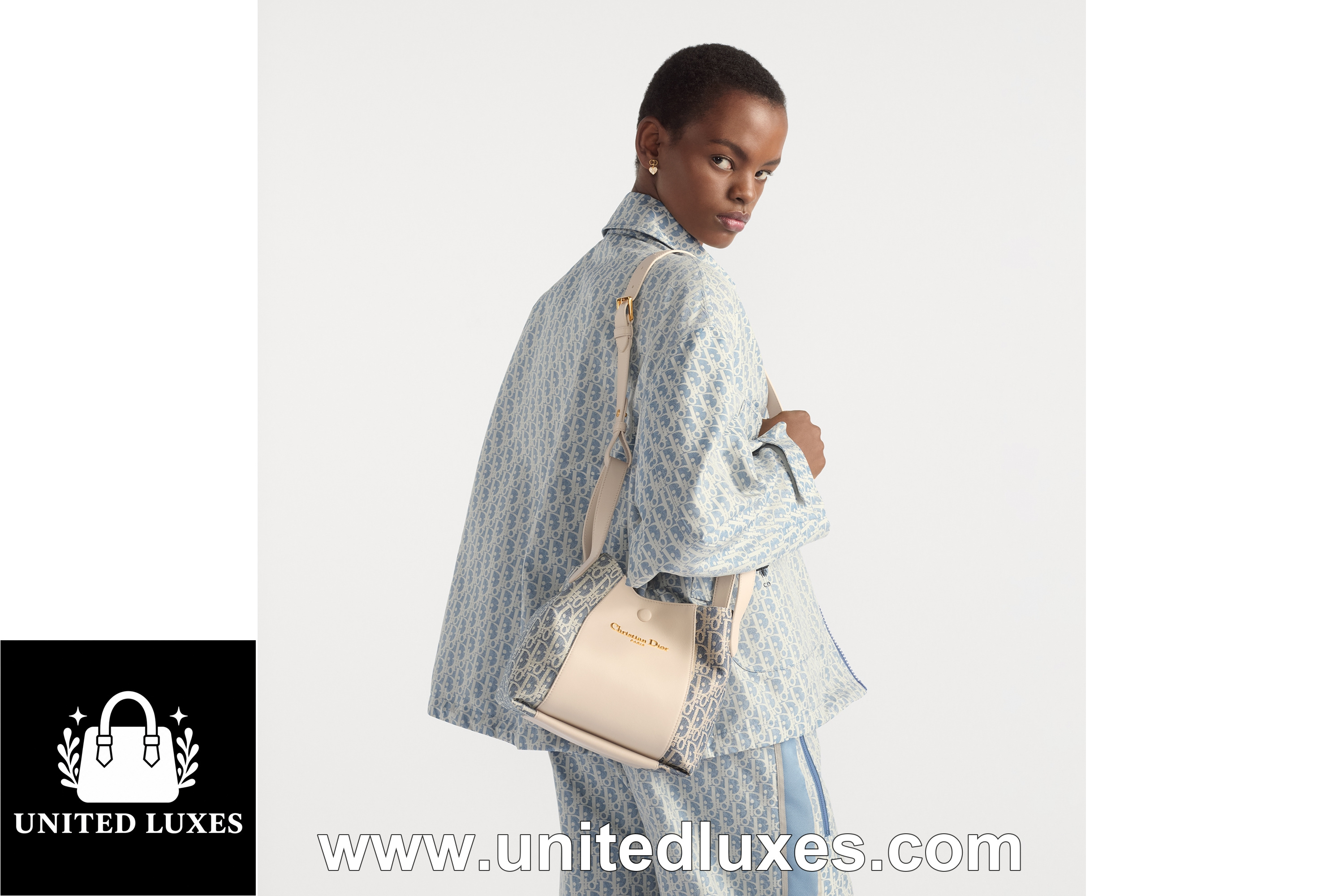 Replica Small Signature Bucket Bag