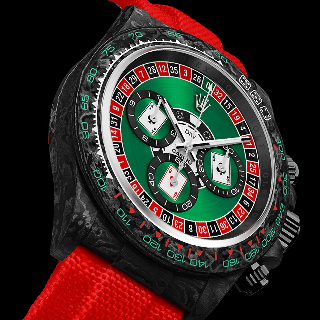 DiW 41mm Rolex Daytona LUCKY PLAYER (CASINO) 41mm【1:1 Replica】