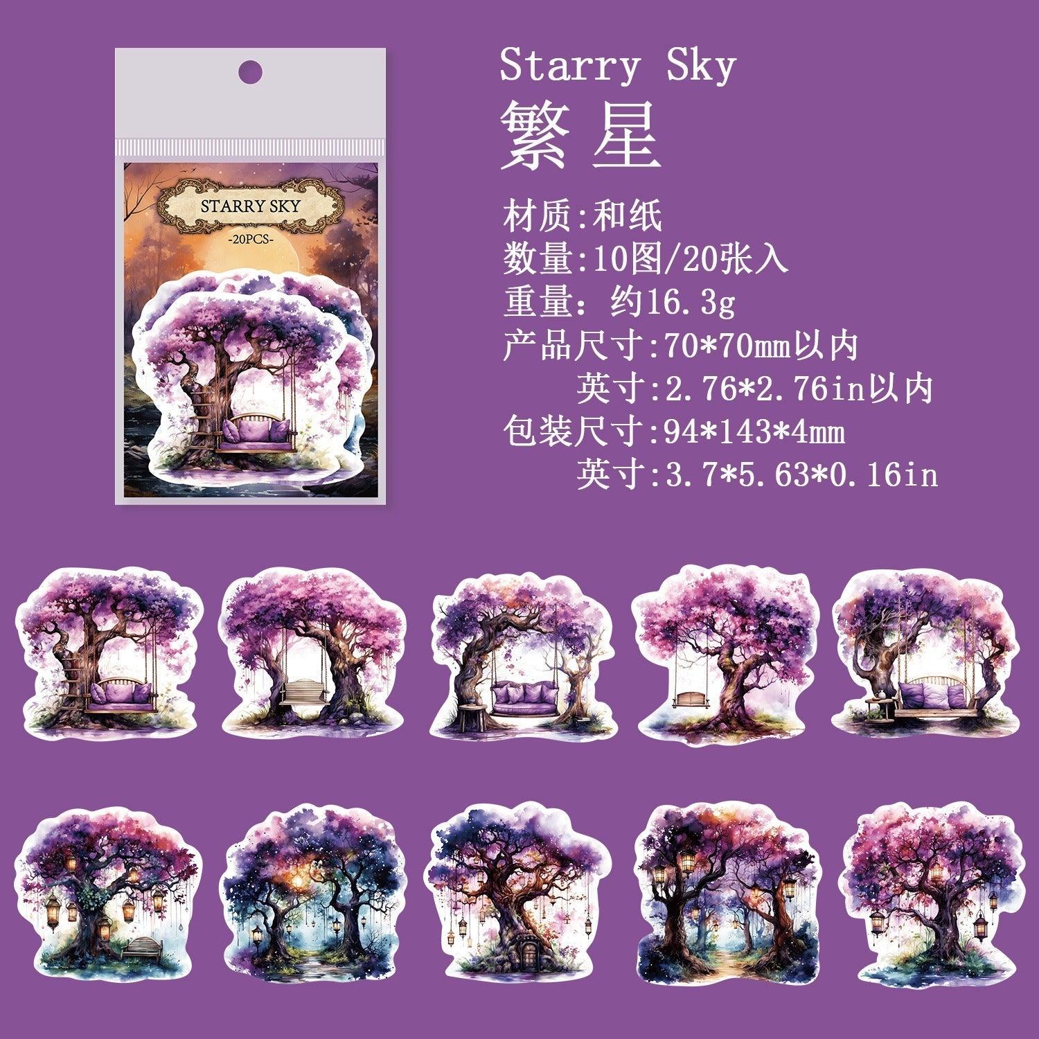 1032 Paper Stickers Jungle Wizard Series