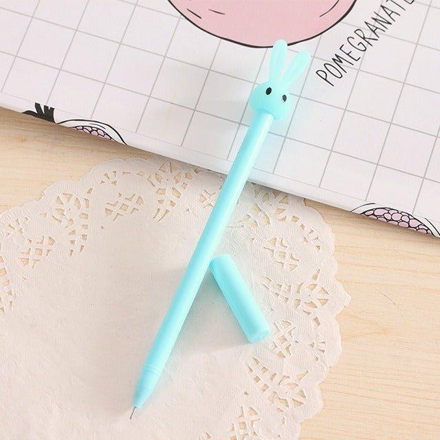 9029 Creative cartoon stationery cute cute rabbit jelly neutral pen black