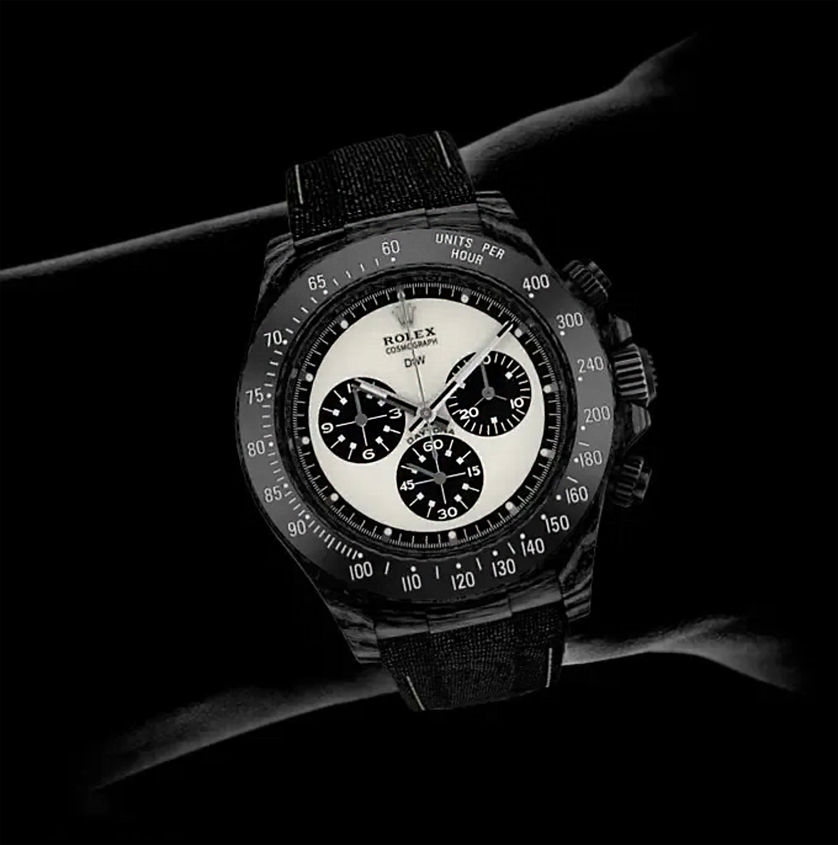 DiW Rolex Daytona “PAUL NEWMAN BLACK