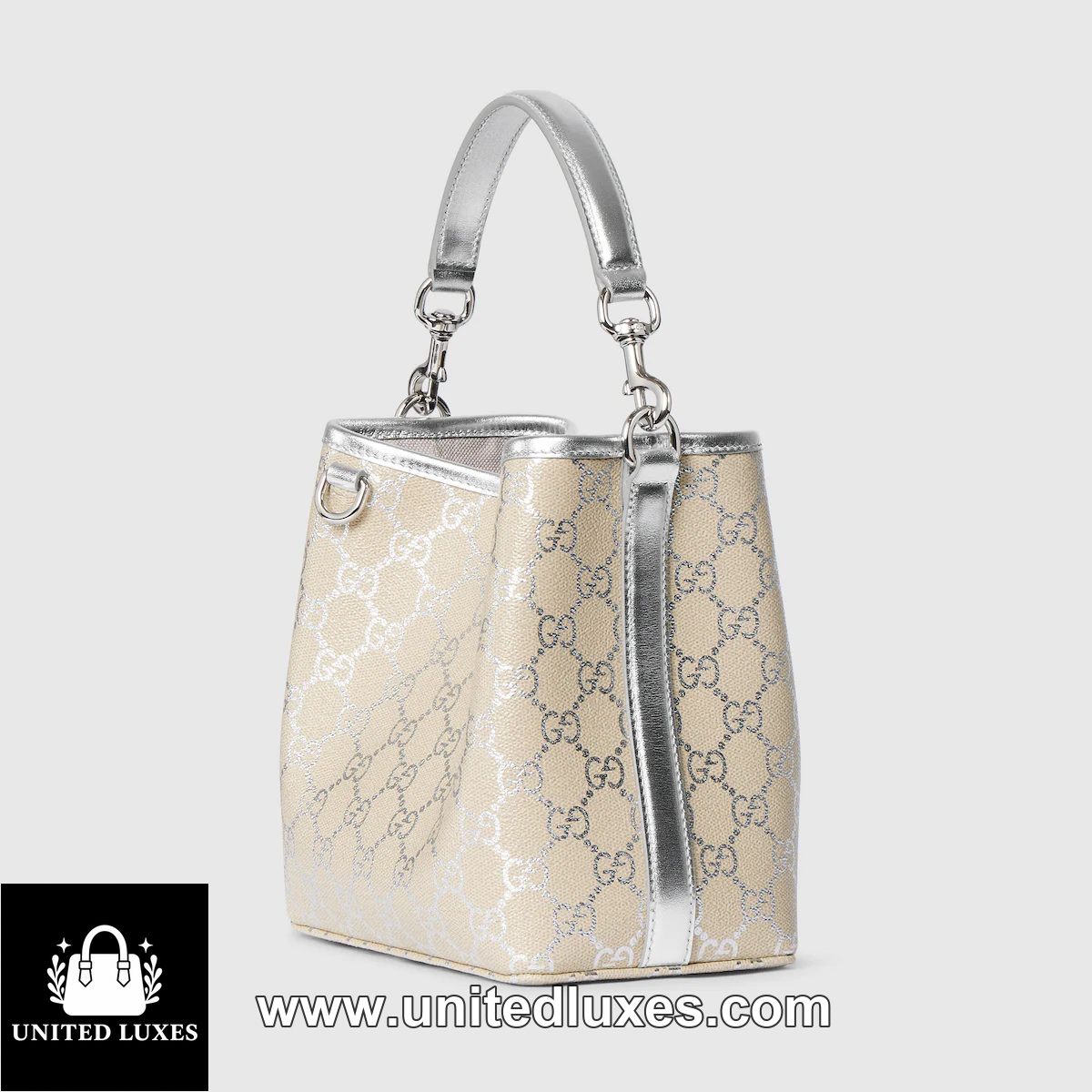 Replica GG Emblem small bucket bag