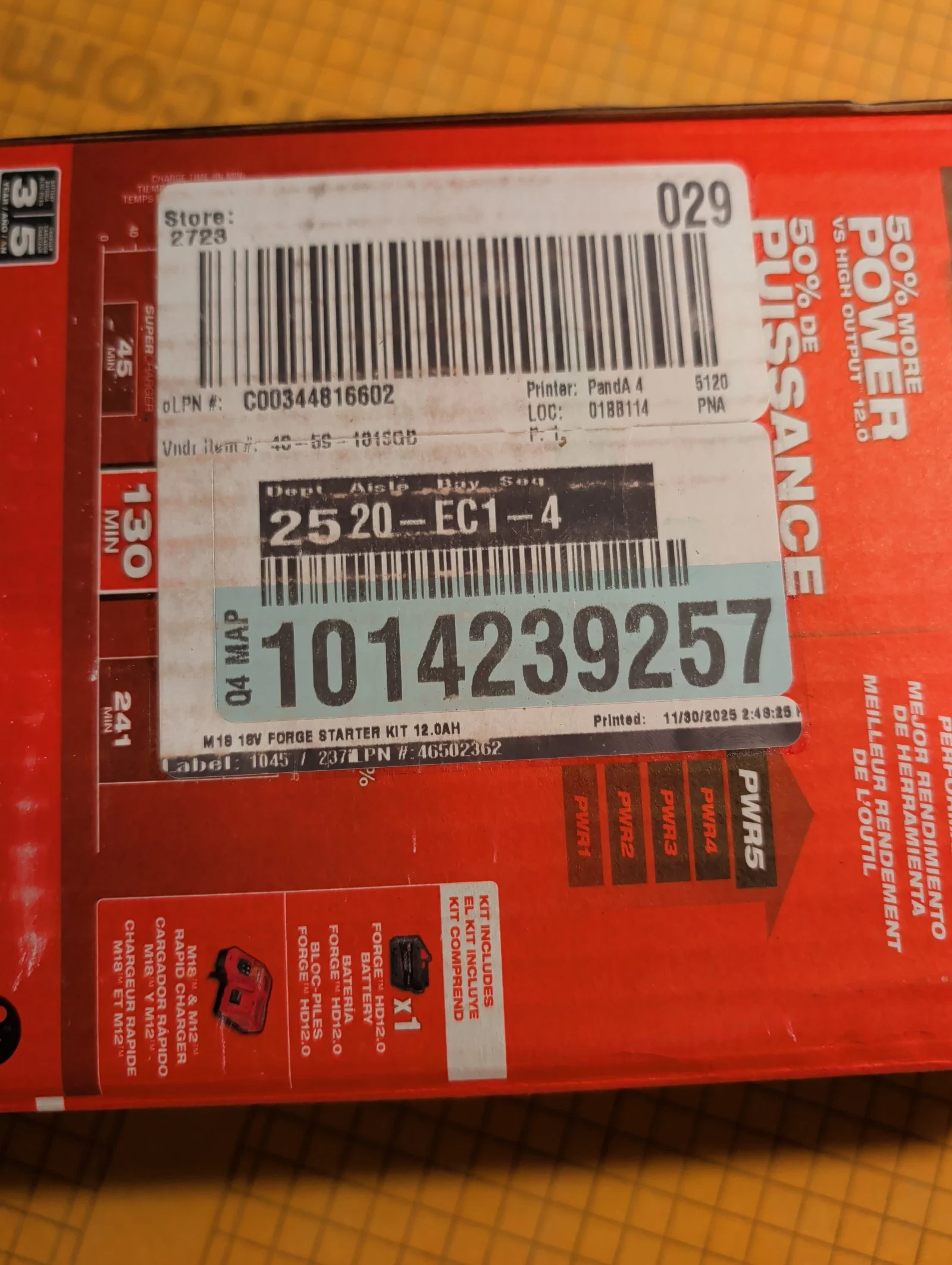 Milwaukee M18 Forge 12.0 battery Kit - PRICE PP2TQ