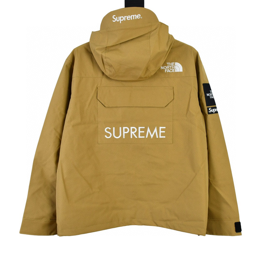 Supreme SS20 Week 13 & TNF Cargo Jacket Khaki Color