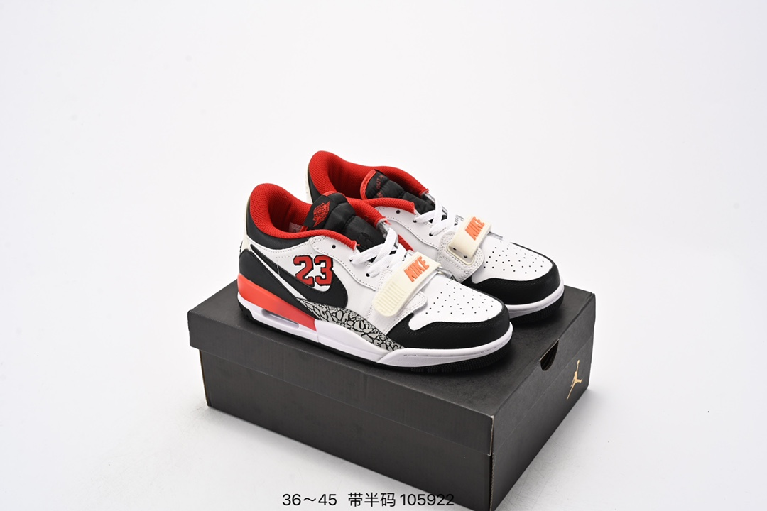 Air Jordan Legacy 312 Low AJ312  Black X Red X White