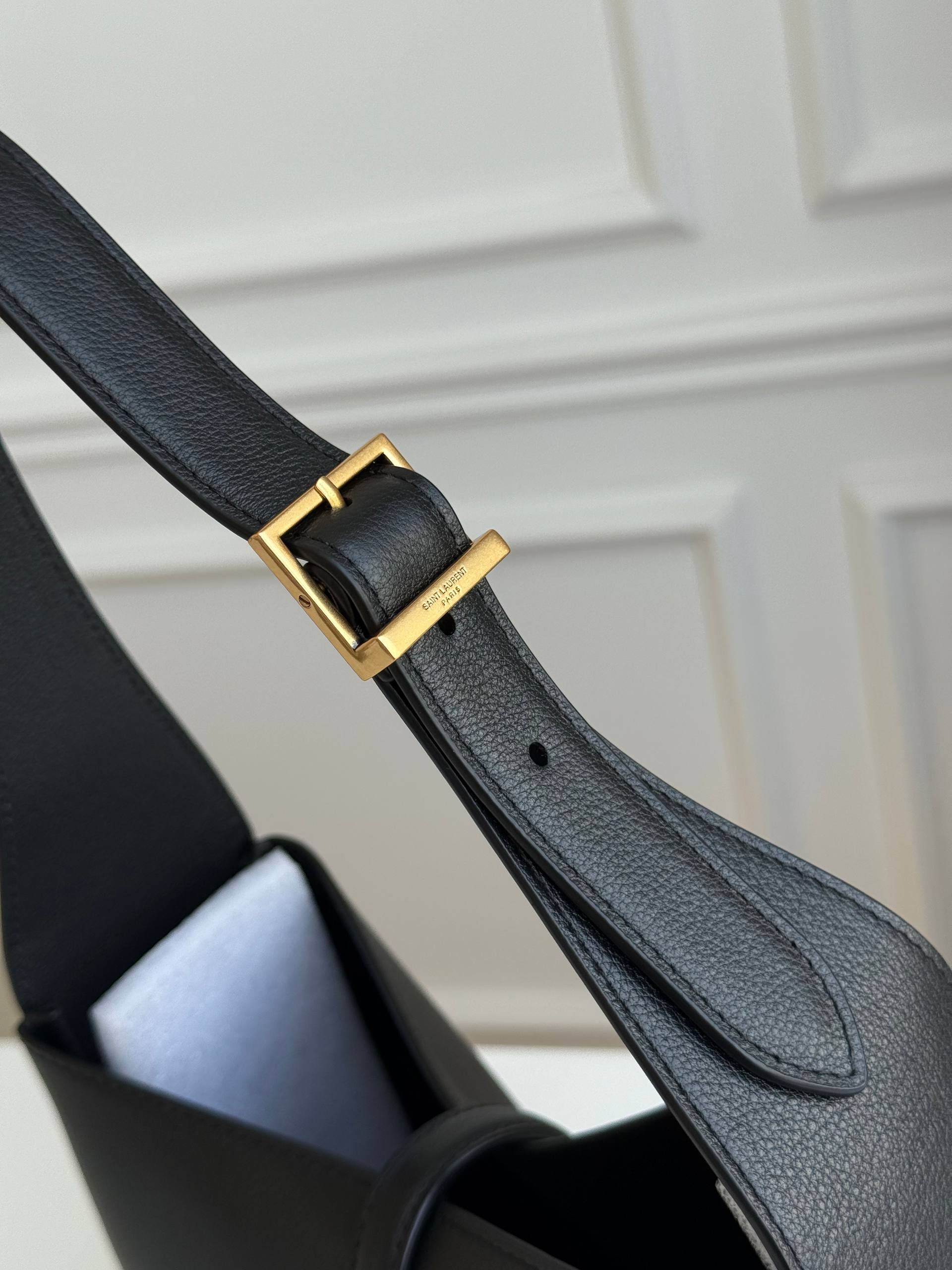 YSL Le 37 Black Bucket Bag