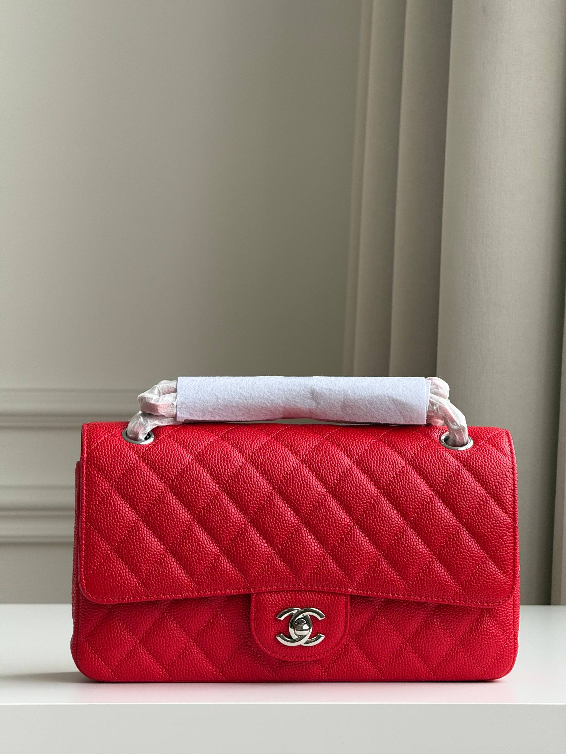 Chanel Medium Classic Flap Caviar Quilted Chain Bag
