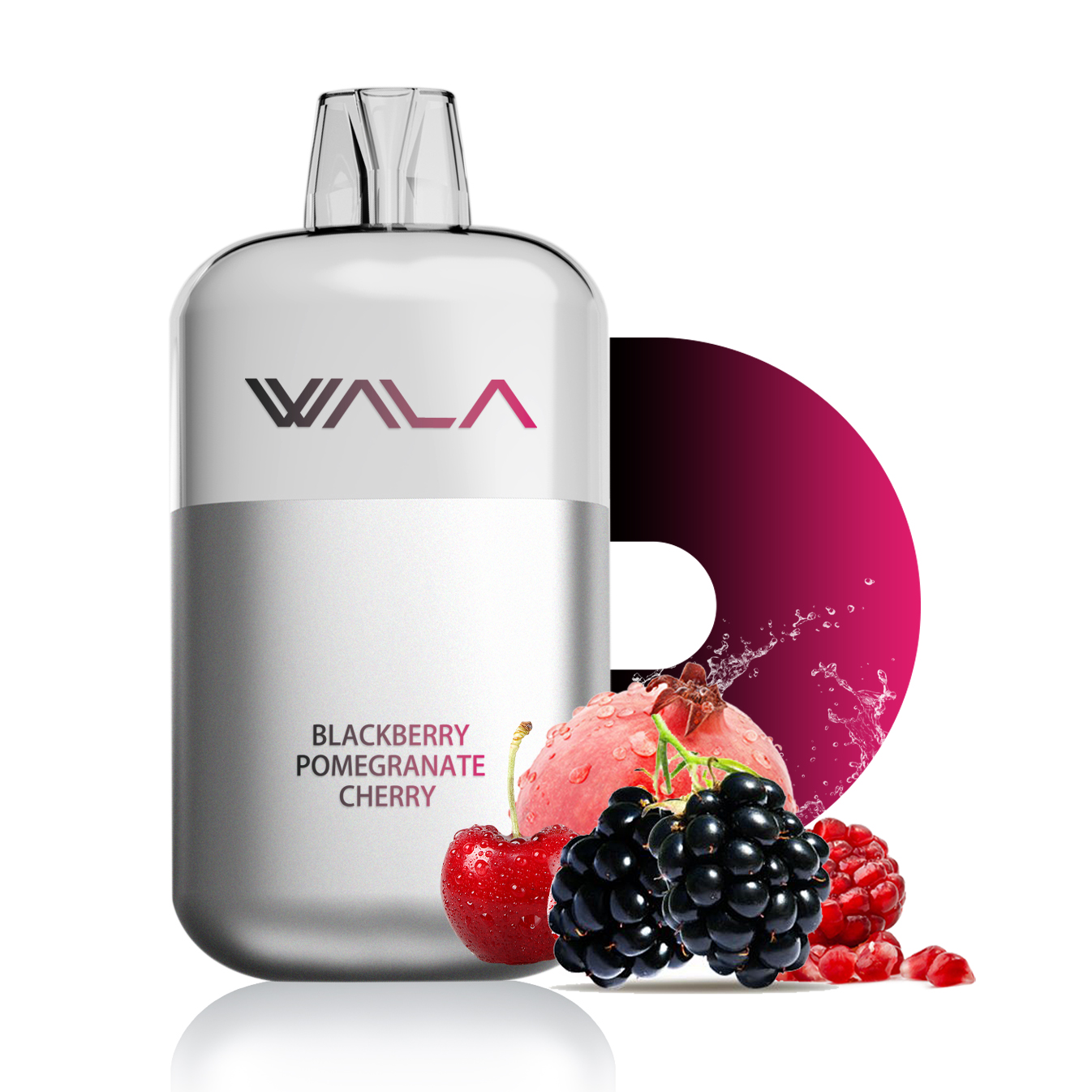 WALA POP 10000 PUFFS-blackberry pomegranate cherry