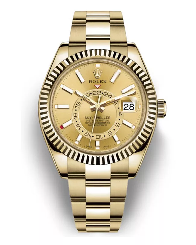 Rolex 326938 Sky-Dweller Champagne-Colour - New【1:1 Replica】