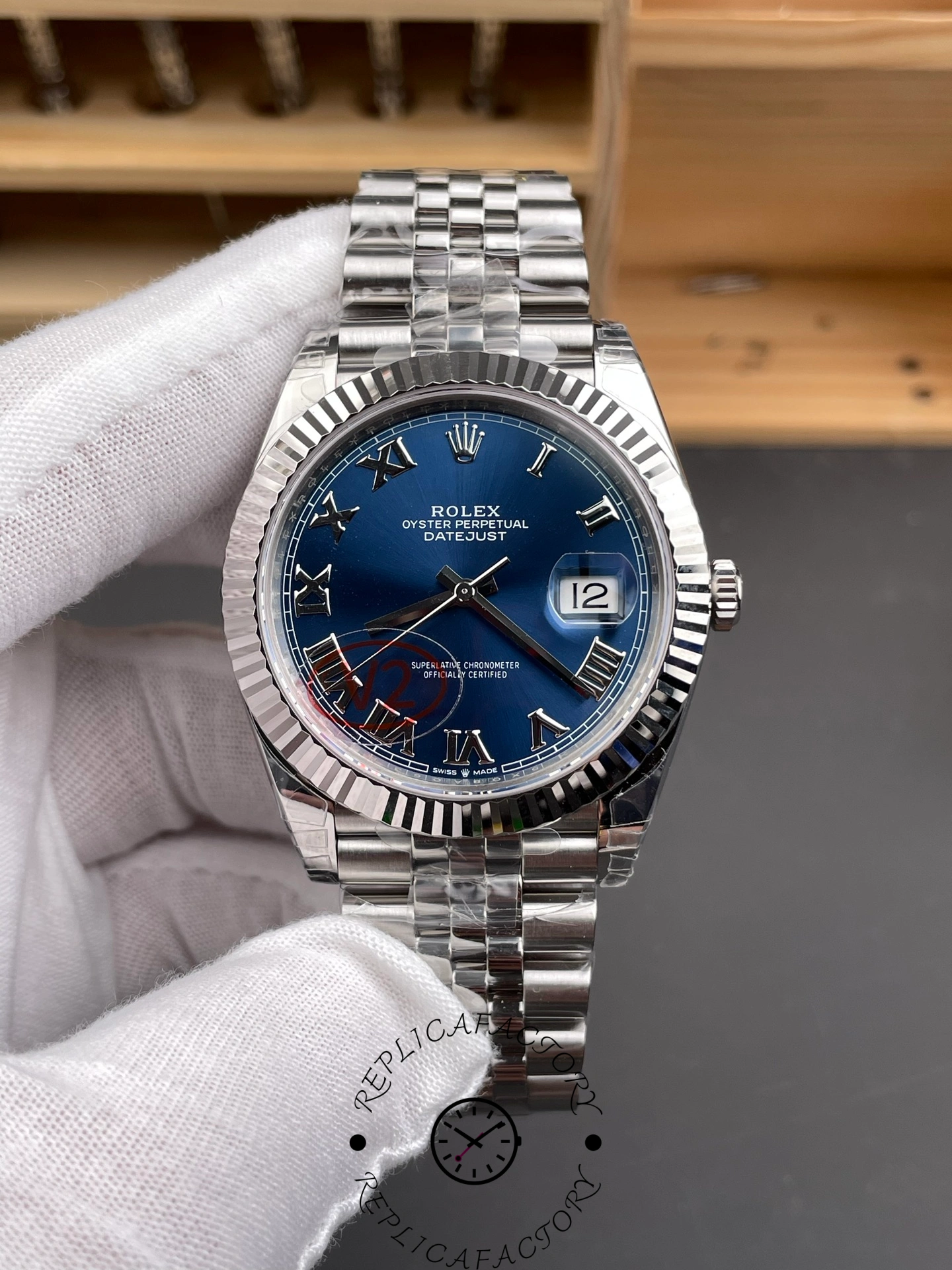 Rolex Datejust 41 Oystersteel Blue Dial m126334 0026