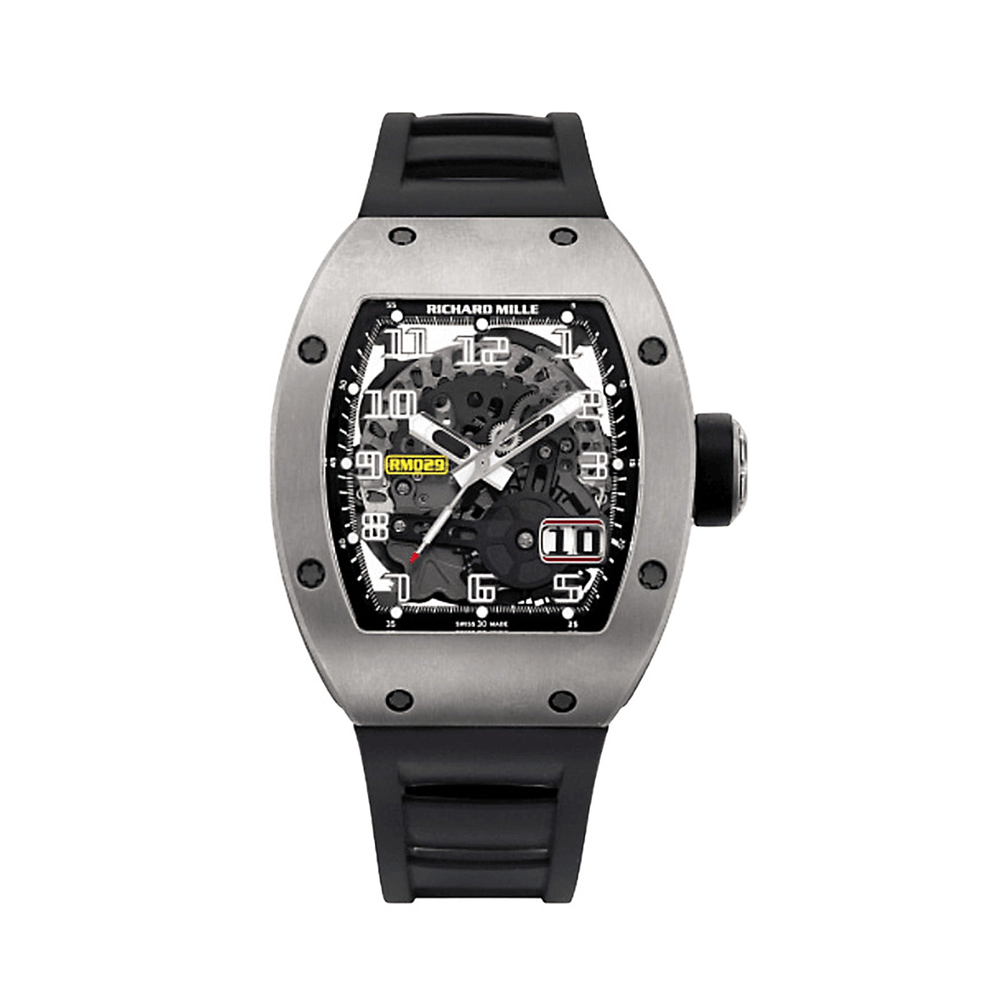 Richard Mille Titanium Oversized Date RM029【1:1 Replica】