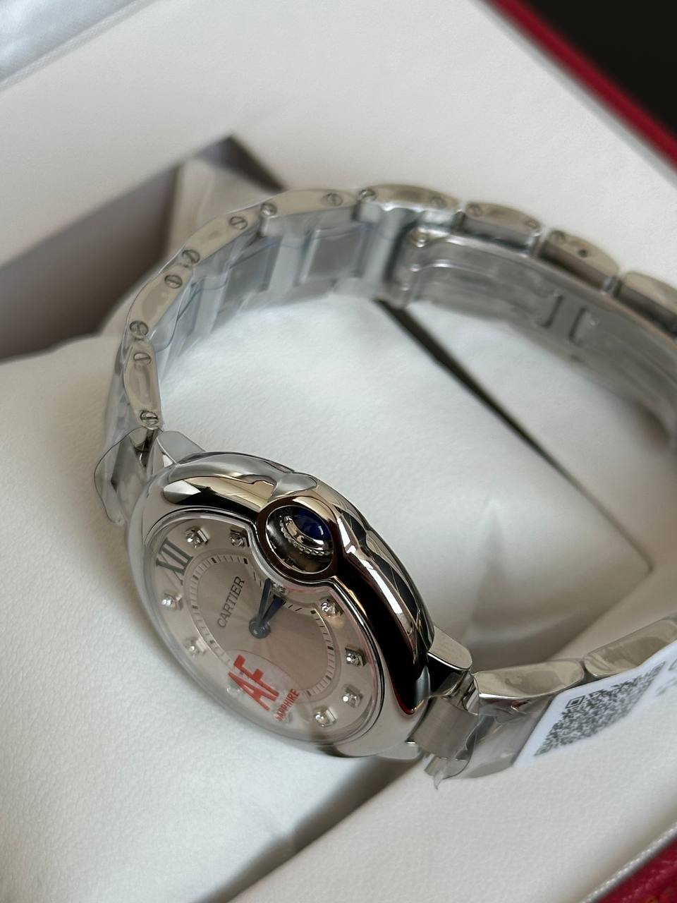 Cartier Ballon Bleu de Cartier Ladies Watch with Diamond Dial