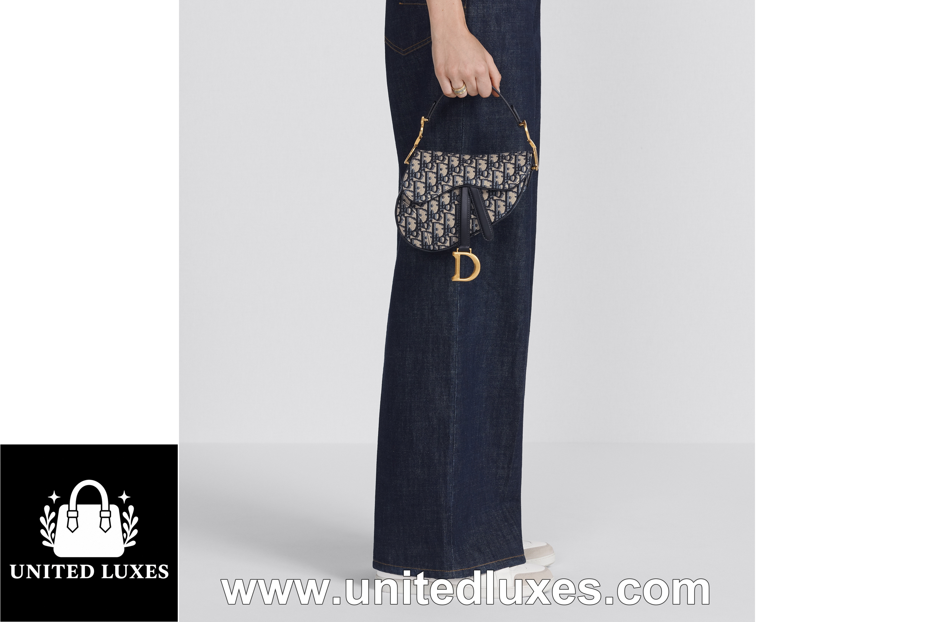 Replica Mini Saddle Bag with Strap