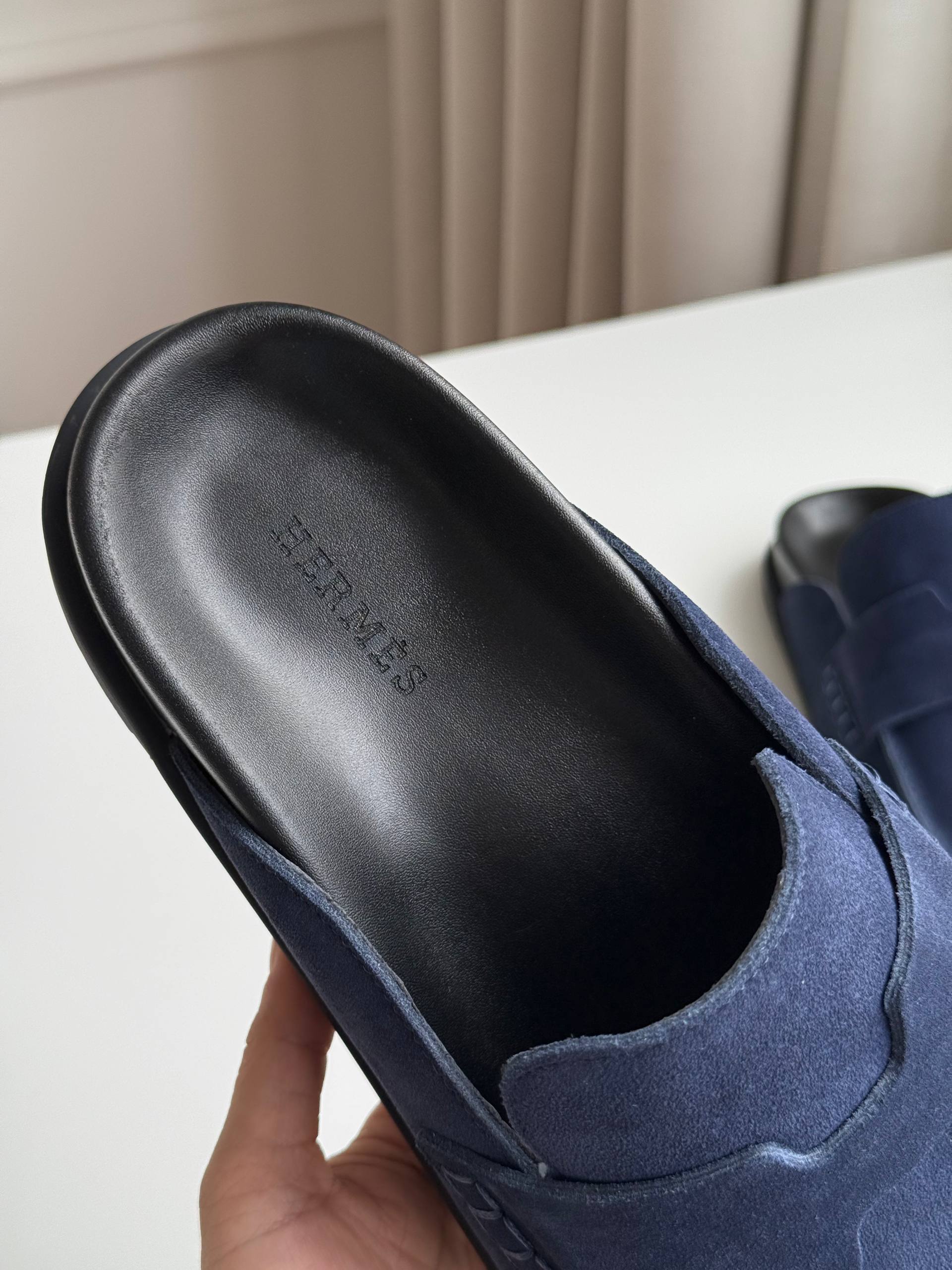 Birkenstock Suede Penny Loafer Mule Slides