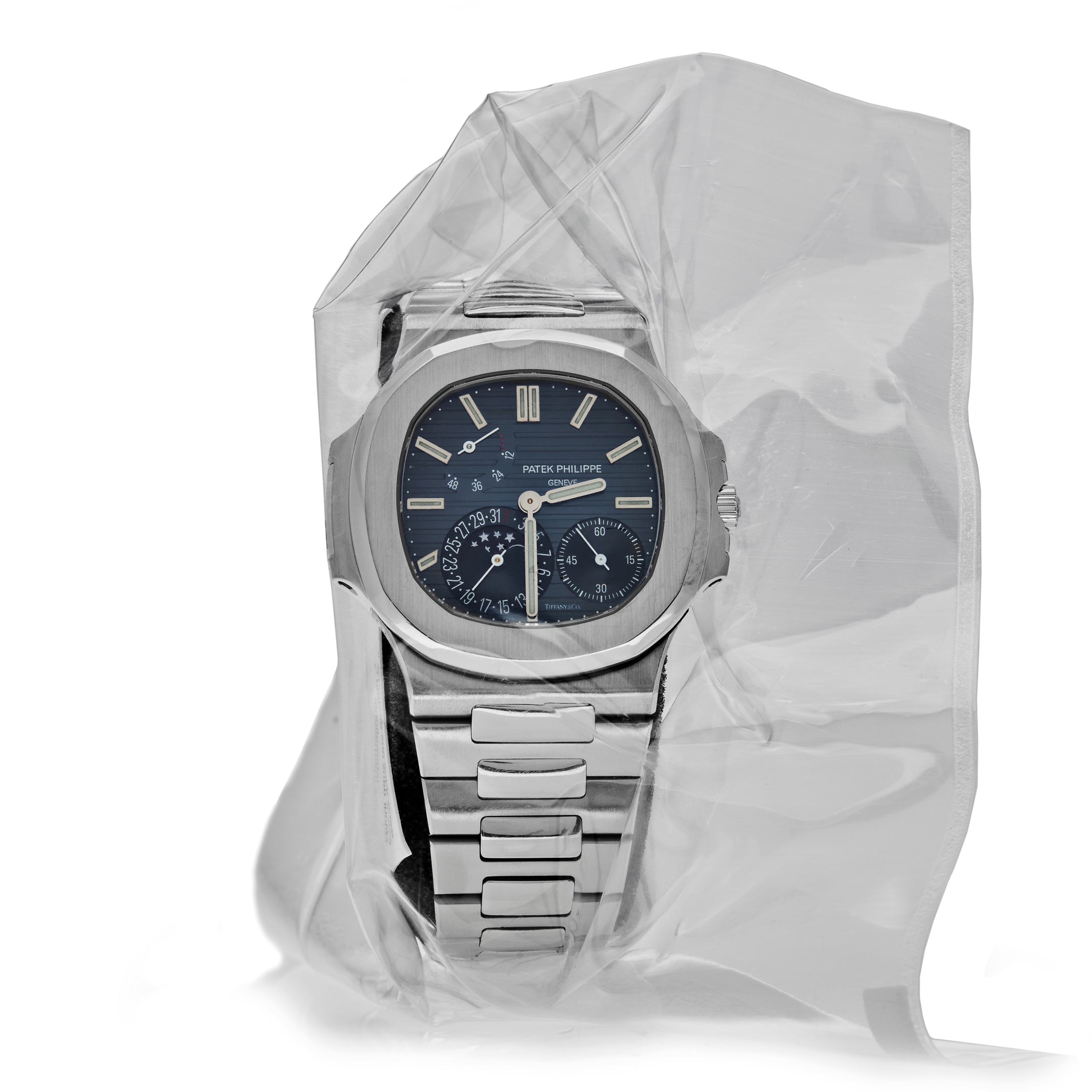 Patek Philippe Nautilus Moonphase Steel Tiffany Blue Dial 5712/1A-001【1:1 Replica】
