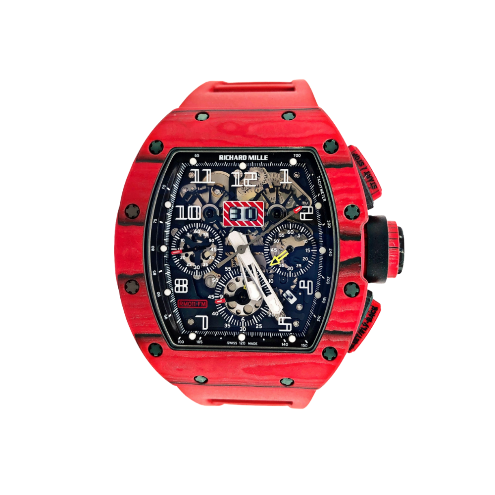 Richard Mille Red Quartz TPT Chronograph RM011 Limited Edition【1:1 Replica】