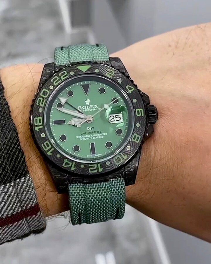 NTPT Carbon Rolex GMT Master 2 DiW HUNTER【1:1 Replica】