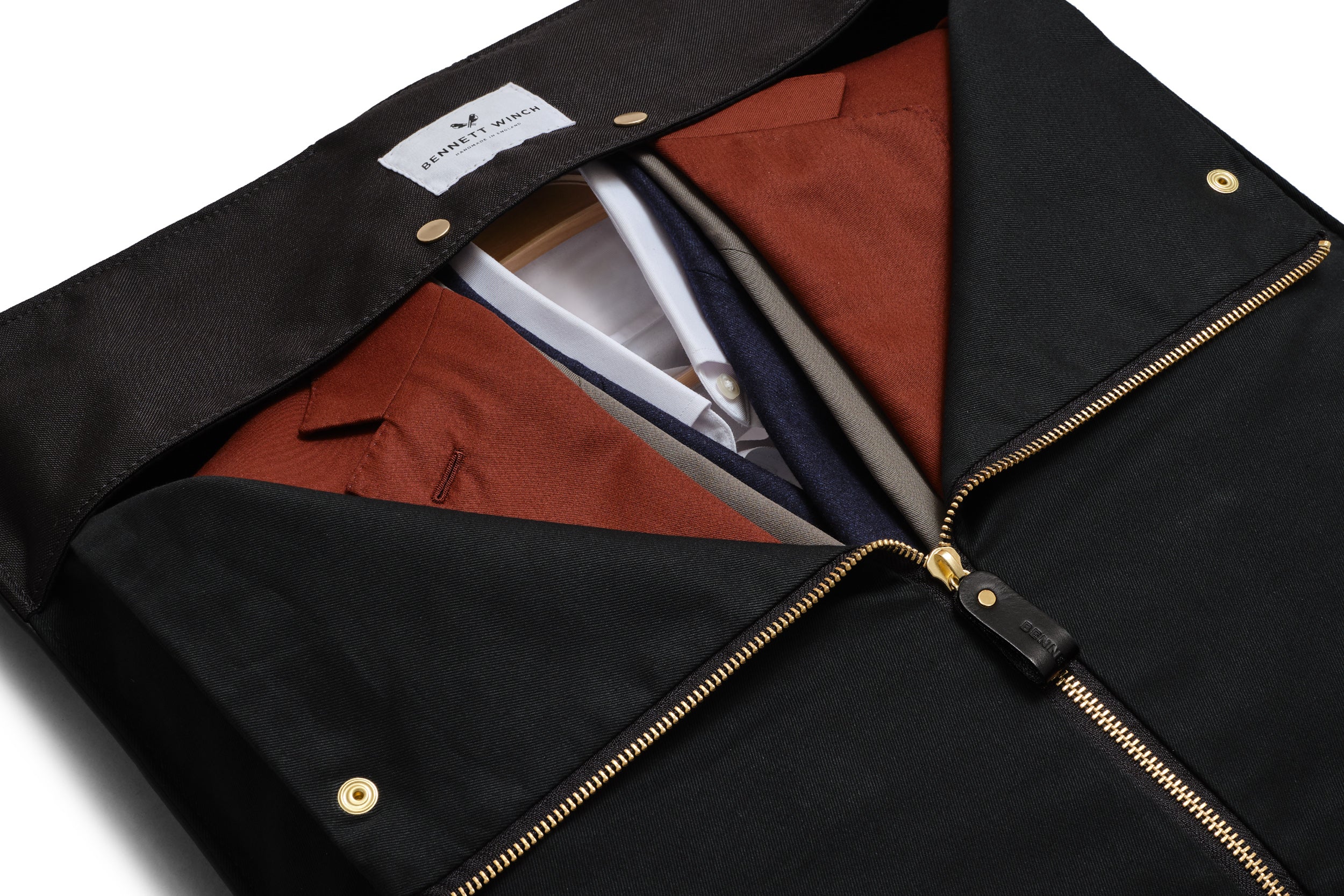 Leather Trifold - Black