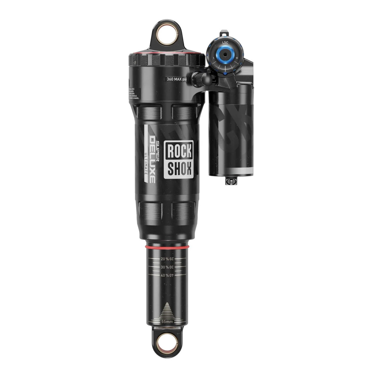 Amortisseur ROCKSHOX SUPER DELUXE ULTIMATE RC2T HBO DEBONAIR+ Linear XL pour Specializd Epic Evo 2021-2023