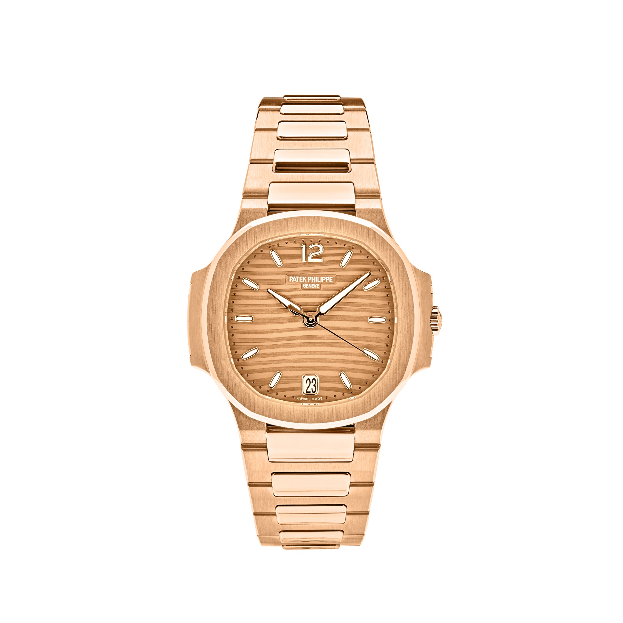 Patek Philippe Ladies Nautilus Rose Gold 35mm 7118/1R-010【1:1 Replica】