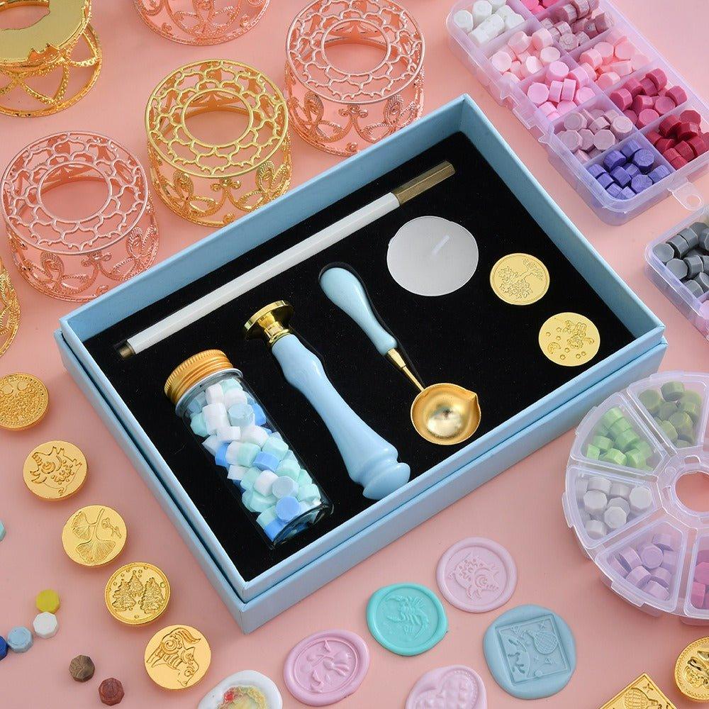 5017 Fire Lacquer Wax Set Wax Grain Valentine's Day Gift