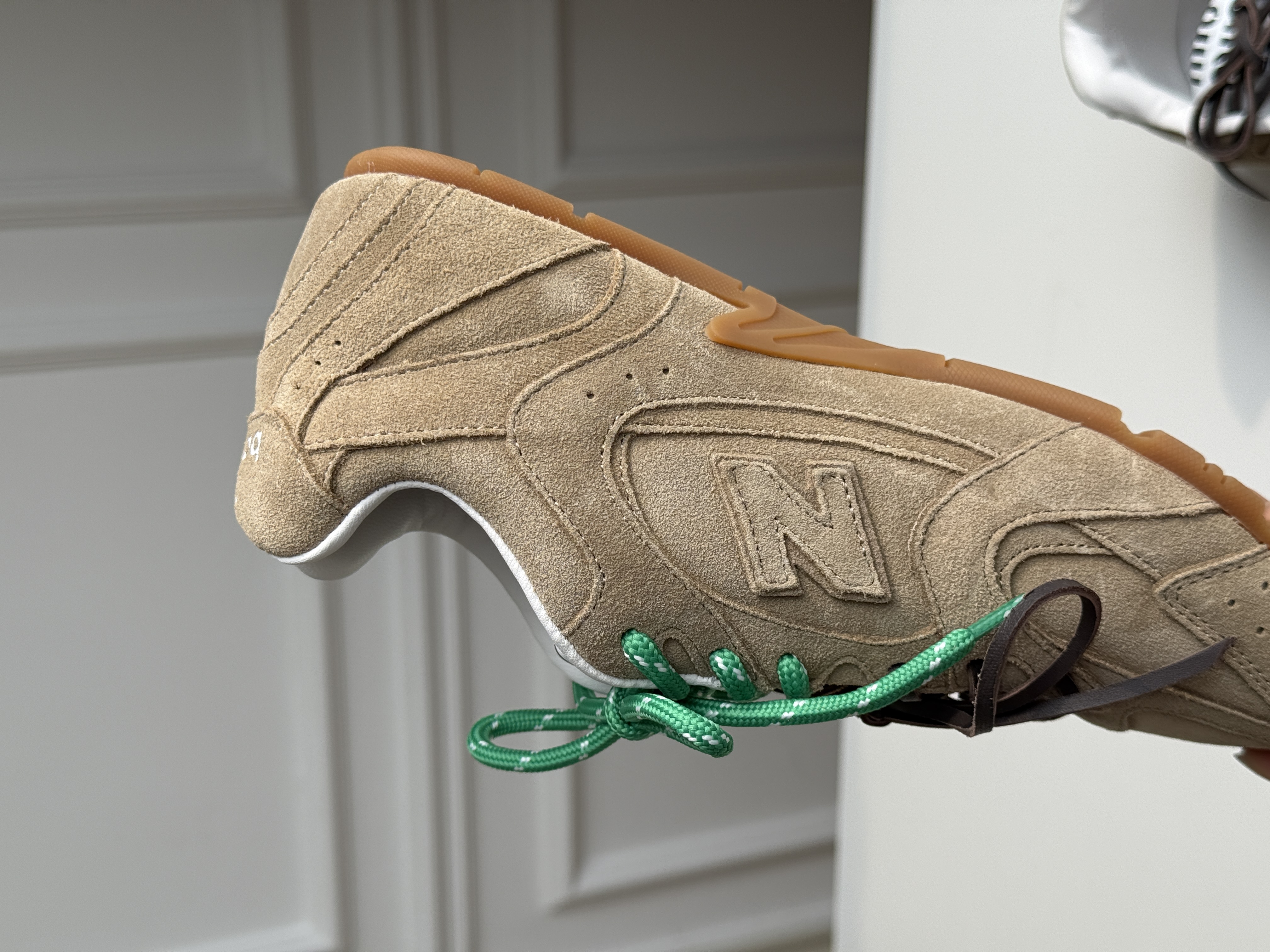 Miu Miu x New Balance 530 SL Suede Sneakers