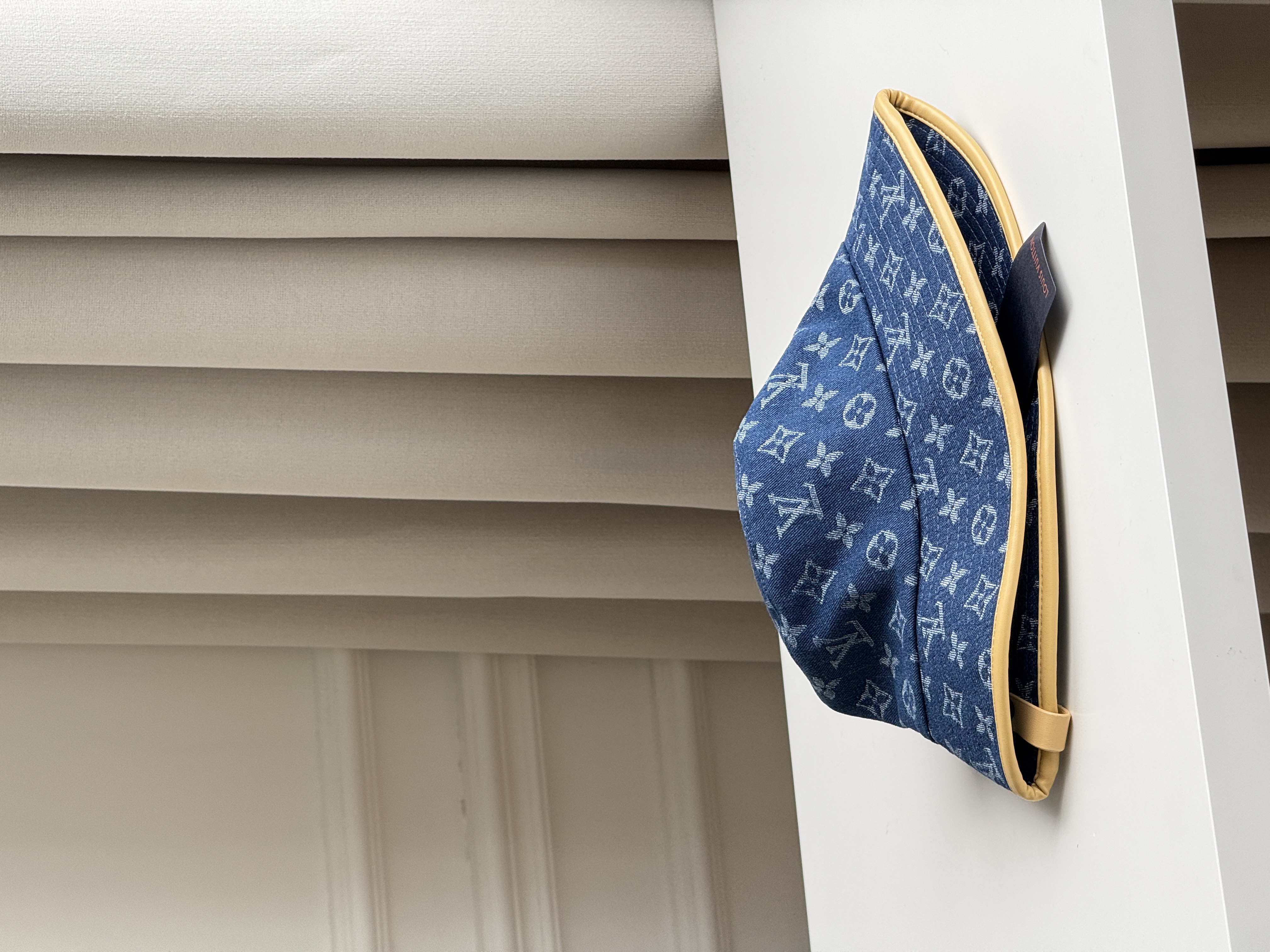 Louis Vuitton Blue Denim Monogram Bucket Hat