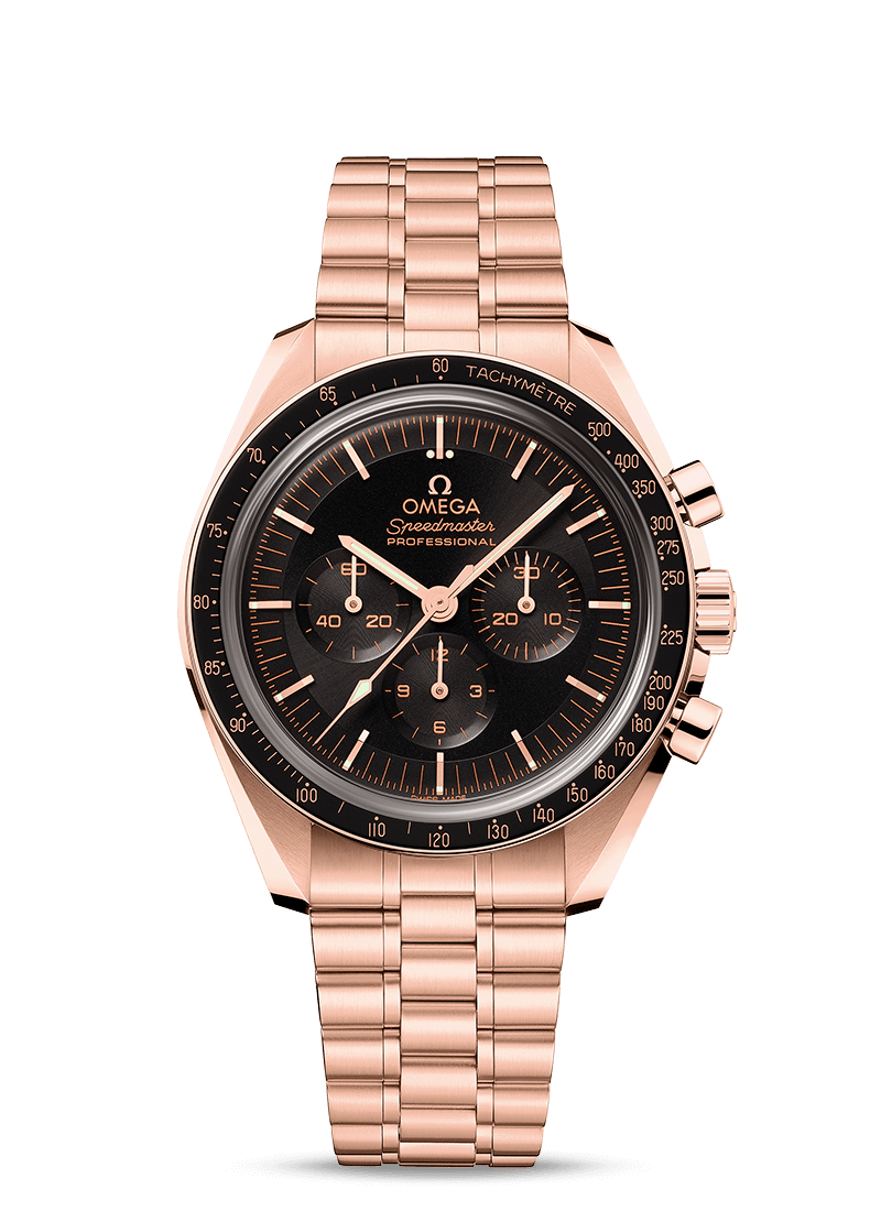 Omega Speedmaster Moonwatch Co-Axial Master Chronometer 42 MM Sedna™ gold 310.30.42.50.01.001